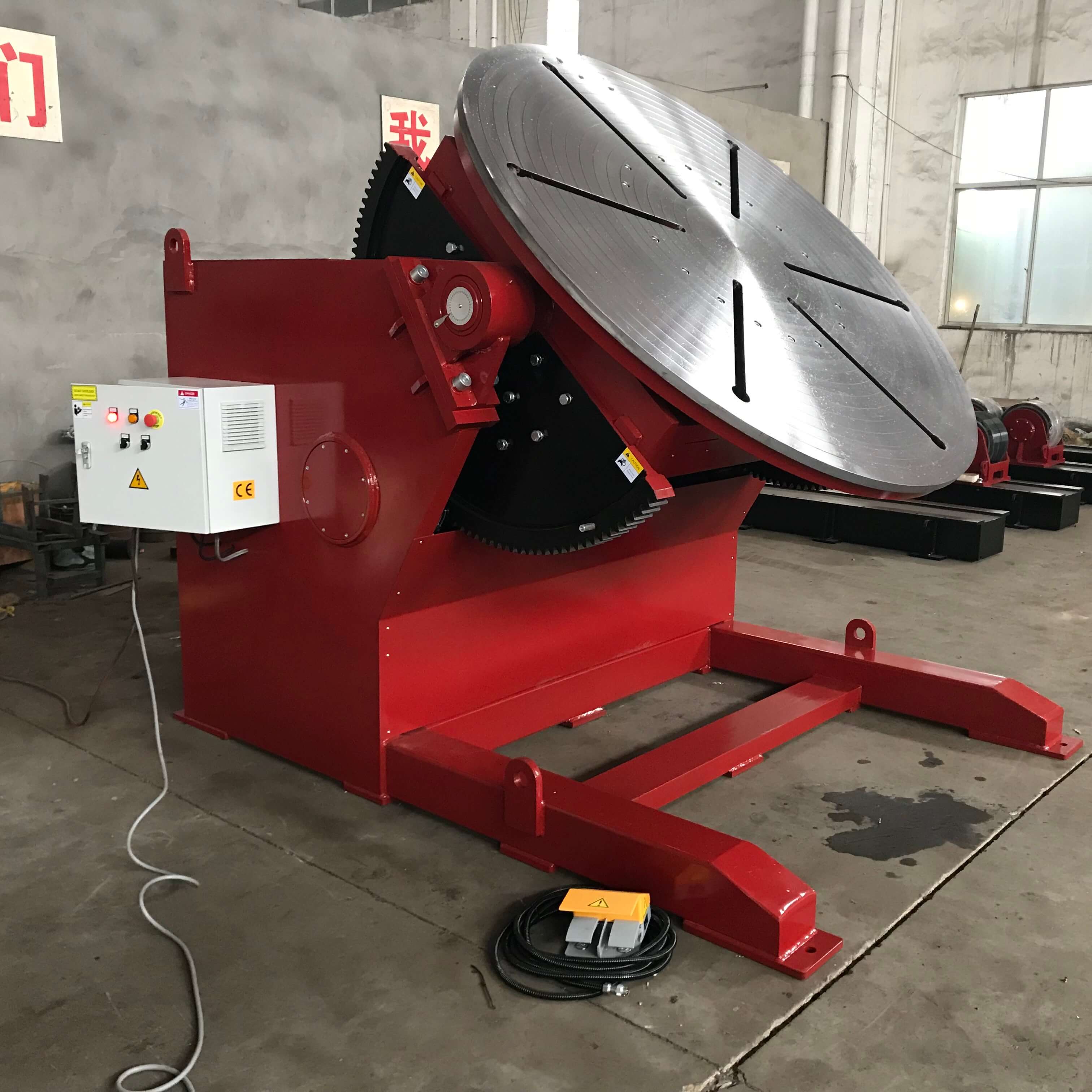 New Arrival China Self-aligned Welding Rotator - 10T Gear tilt positioner – Wuxi Success